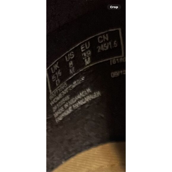 Clarks Womens Dark Gray Nubuck Leather Sable Artisan Daelyn Summit Shoes Size 8 - Picture 12 of 16